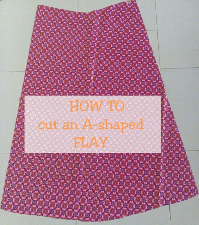 Shortening the Skirt of 241 Fifties' Fit and Flare - Folkwear