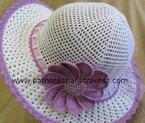 7 Patrones Sombreros para tejer al Crochet