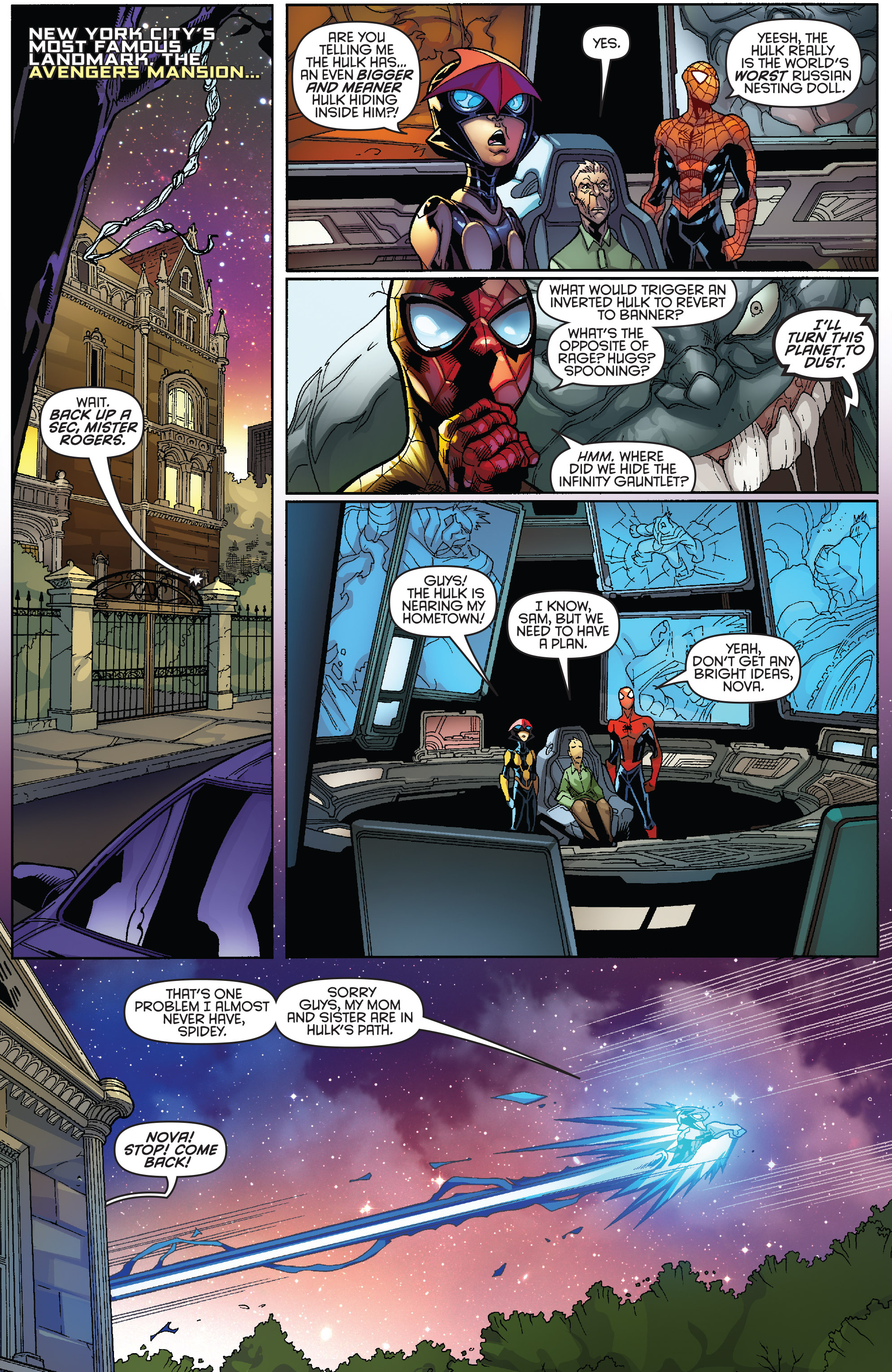Read online Nova (2013) comic -  Issue #23 - 5