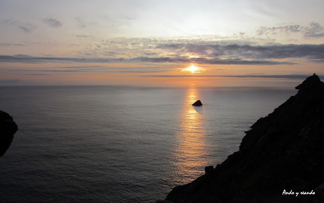 Puesta de sol en Finisterre