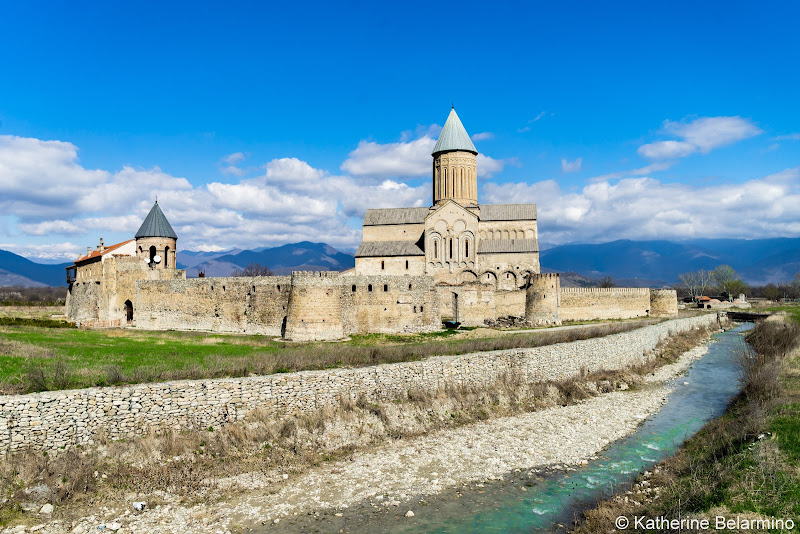 Alaverdi Cathedral Walls Things to do in Kakheti Province Georgia
