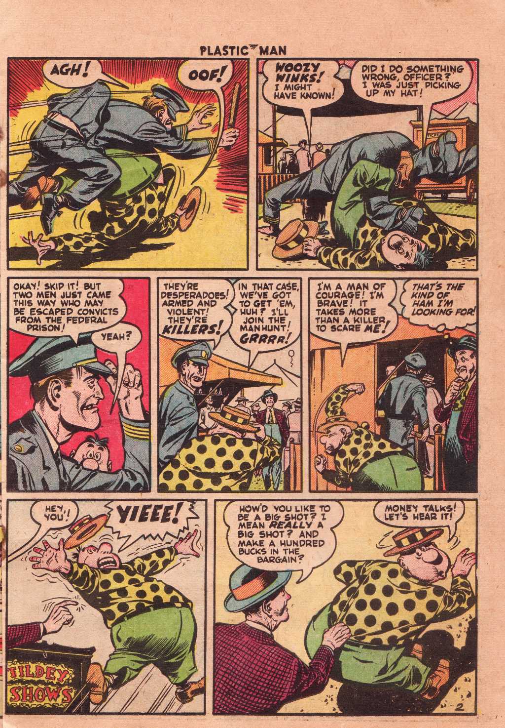 Read online Plastic Man (1943) comic -  Issue #41 - 16