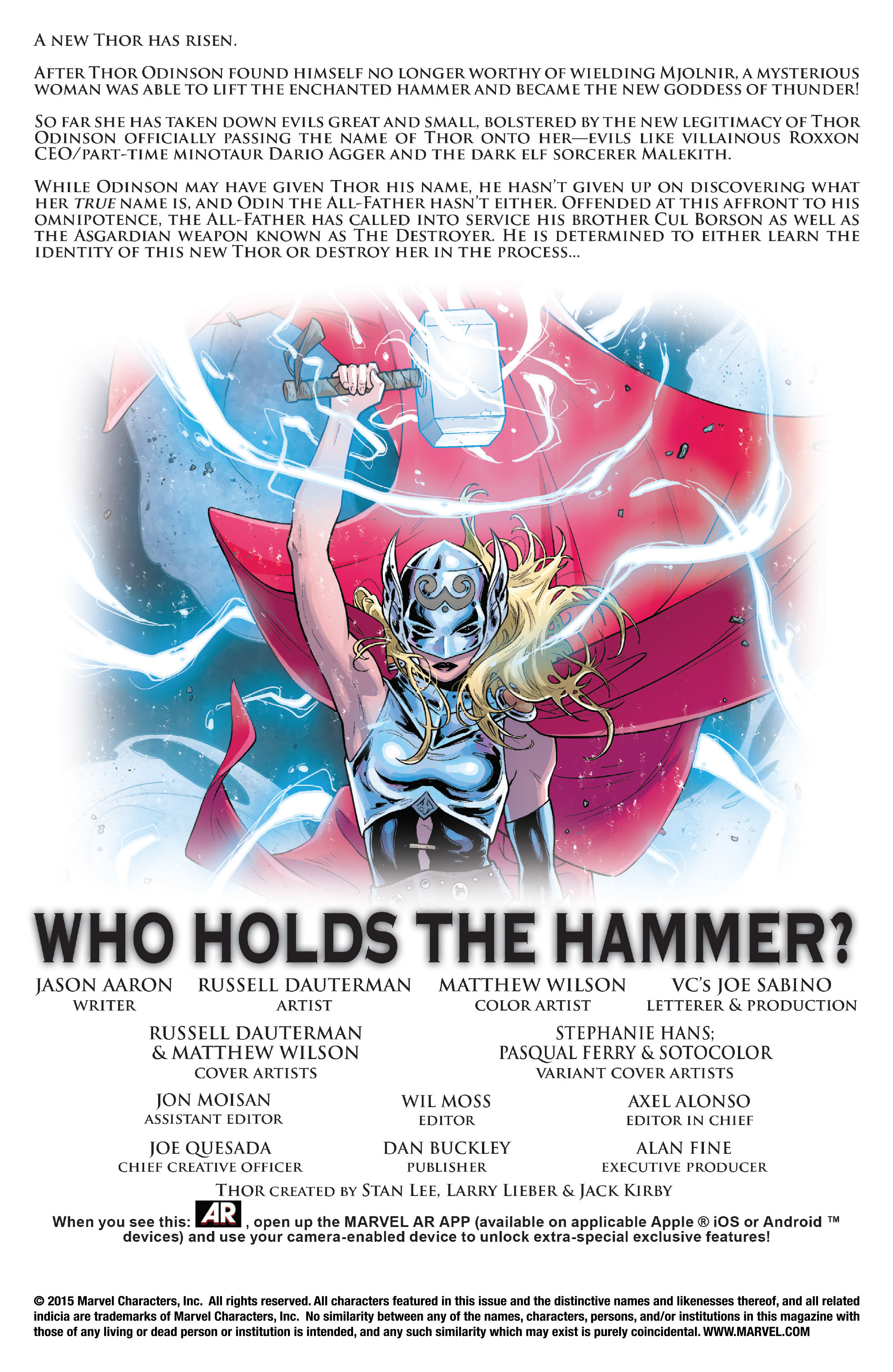 Thor (2014) issue 6 - Page 2