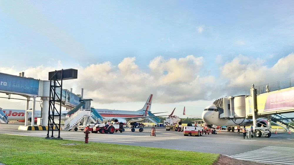 Apron bandar udara internasional Pattimura-Ambon