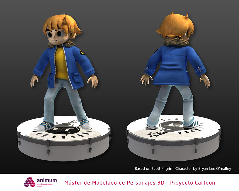 Mi Proyecto del curso: Modelado de personajes low poly para videojuegos