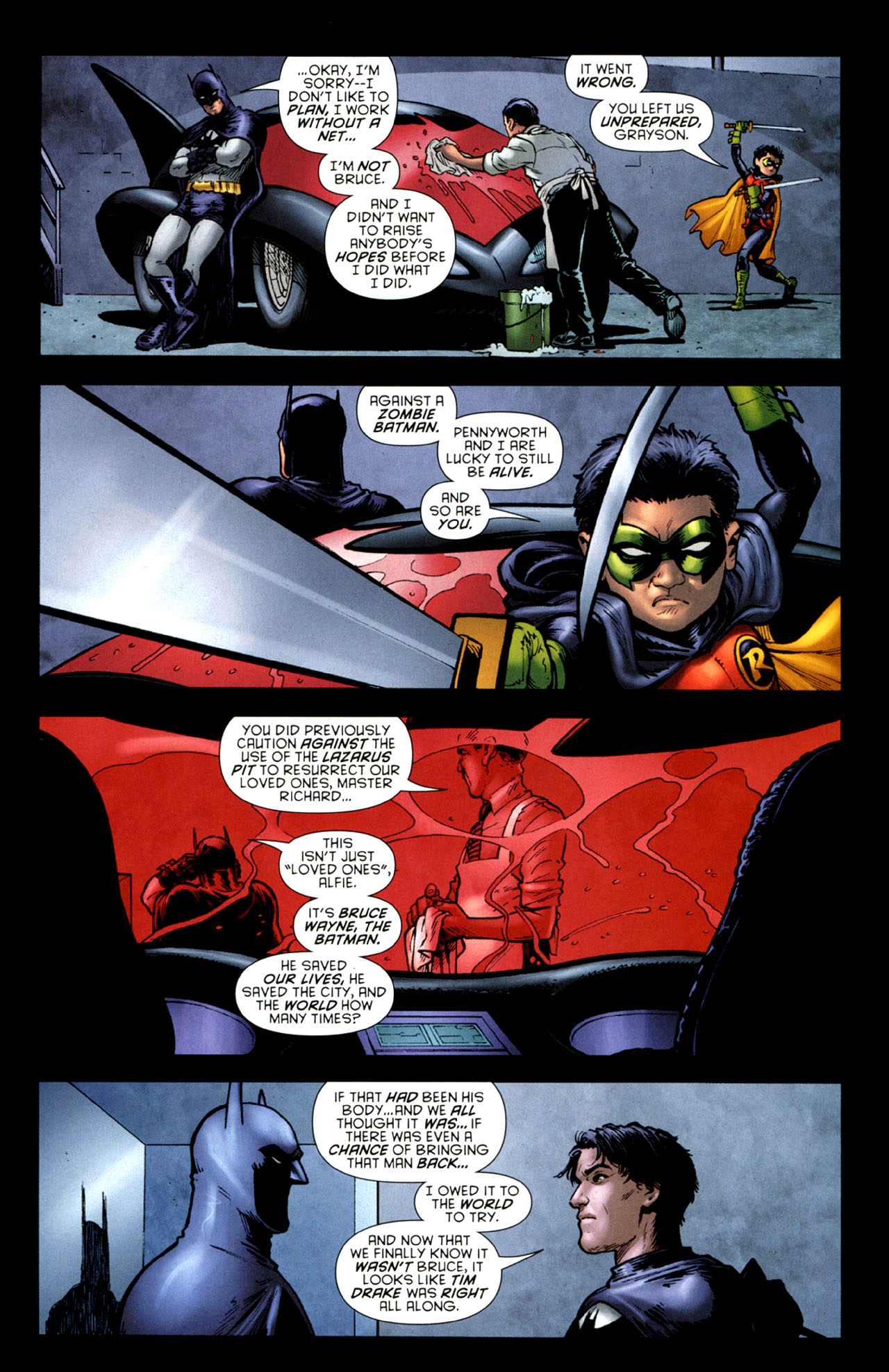 Read online Batman and Robin (2009) comic -  Issue #9 - 24