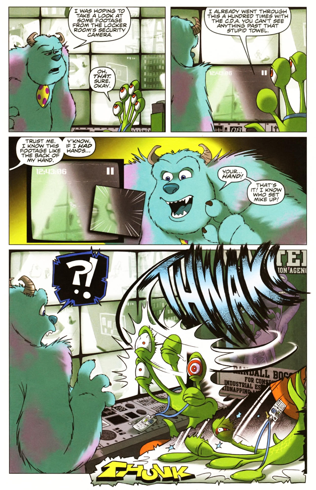 Read online Monsters, Inc: Laugh Factory comic -  Issue #1 - 18