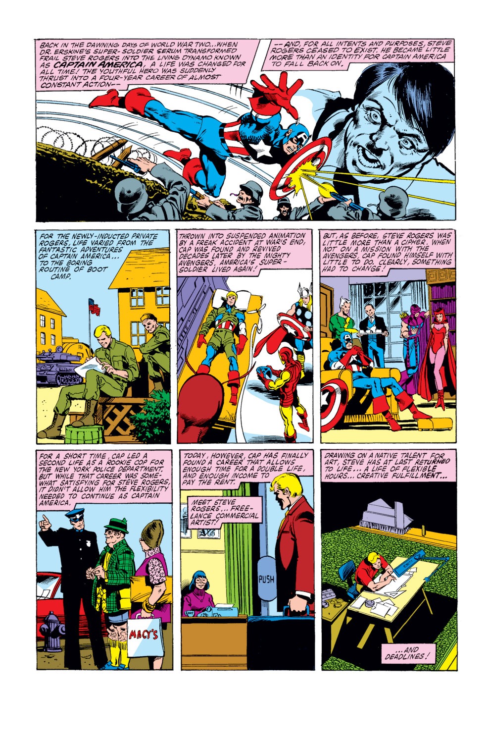 Read online Captain America (1968) comic -  Issue #252 - 19