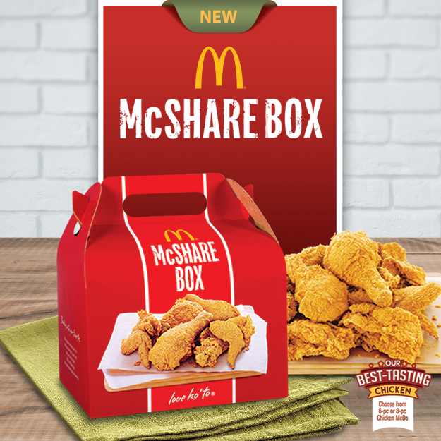 McDonald's McShare Box