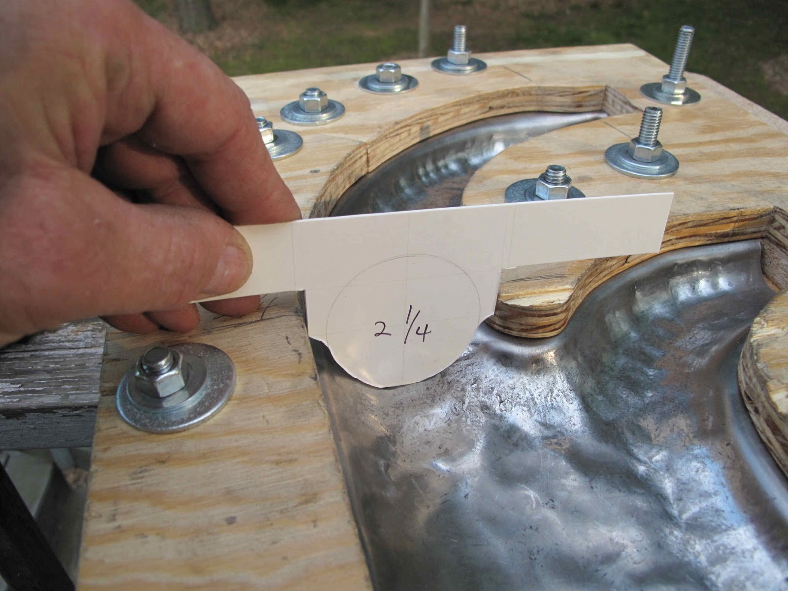 Curtiss OX-5 Rebuild: First Exhaust Manifold Shell Formed