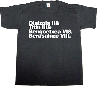 fronton pelota mano handball olaizola II titin III bengoetxea VI berasaluze VIII t-shirt ephemeral-t-shirts