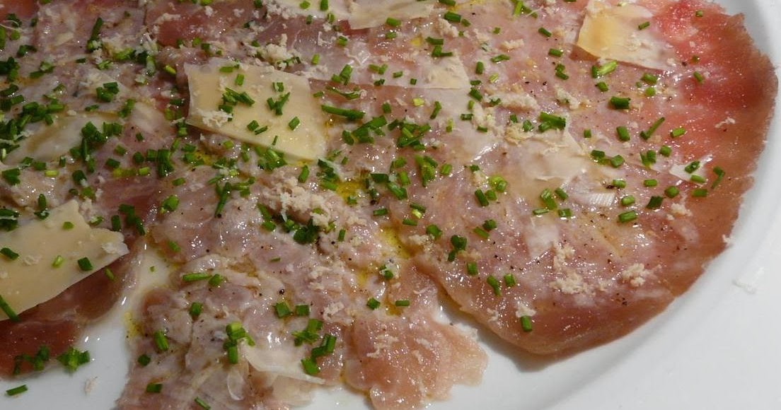 Kulinarische Welten zu Fisch- und Meeresfrucht: Thunfisch-Carpaccio mit ...