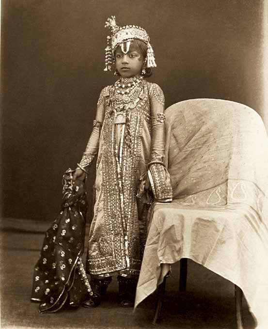 Maharaja Venkat Raman Singh of Rewa (1885) | Indian Royal Child Portraits | Rare & Old Vintage Portraits