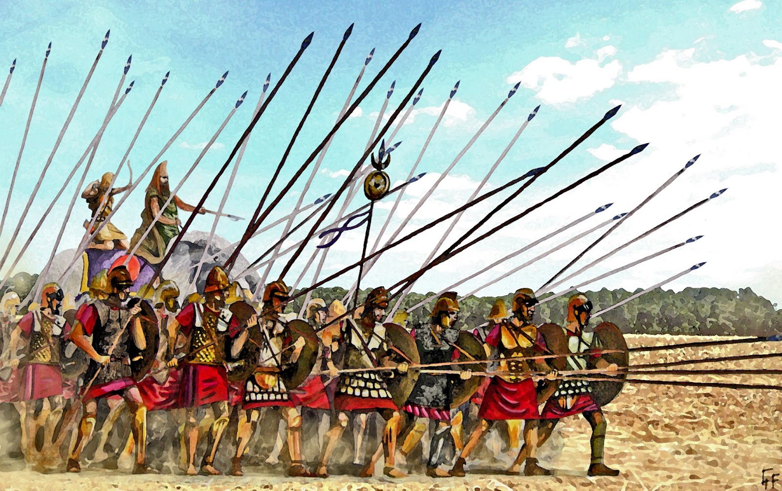 Anquises Miniaturas, ilustración, historia y wargames. ILUSTRACIÓN