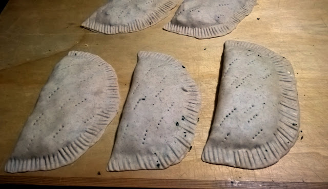 Cassoni o cascioni di Piadina con le Rosole Cassoni di Piadina Romagnola
