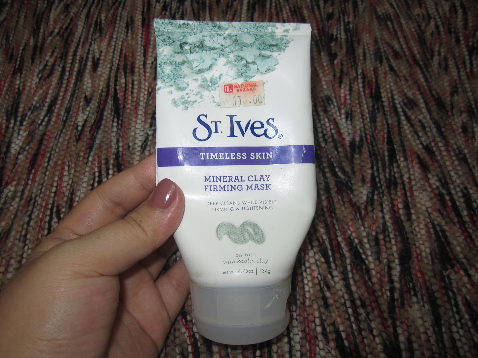 St Ives Mineral Clay Firming Mask with Kaolin clay Review