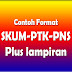 Format SKUMPTK PNS+lengkap lampiran terbaru