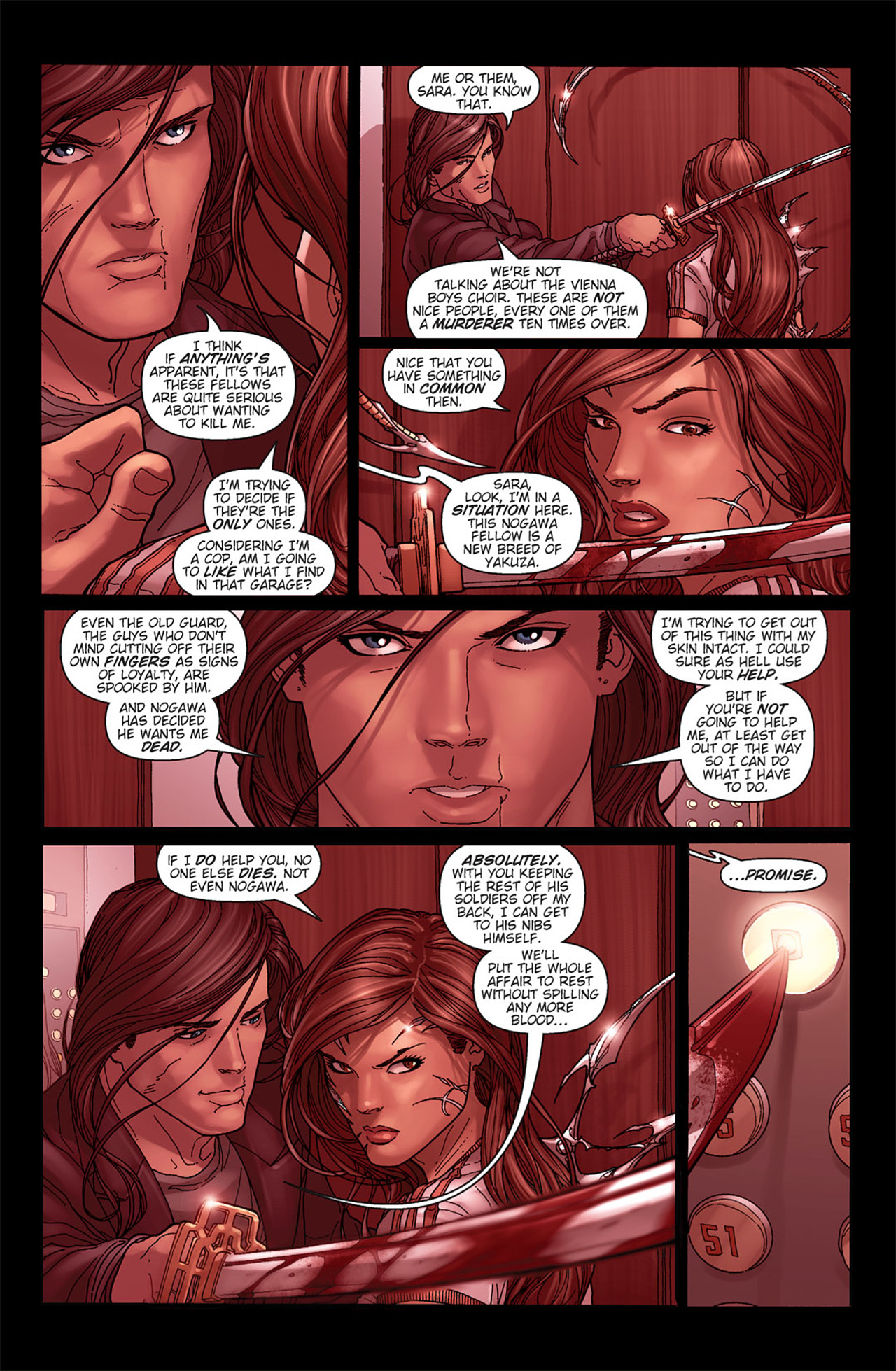 Read online Witchblade (1995) comic -  Issue #98 - 9