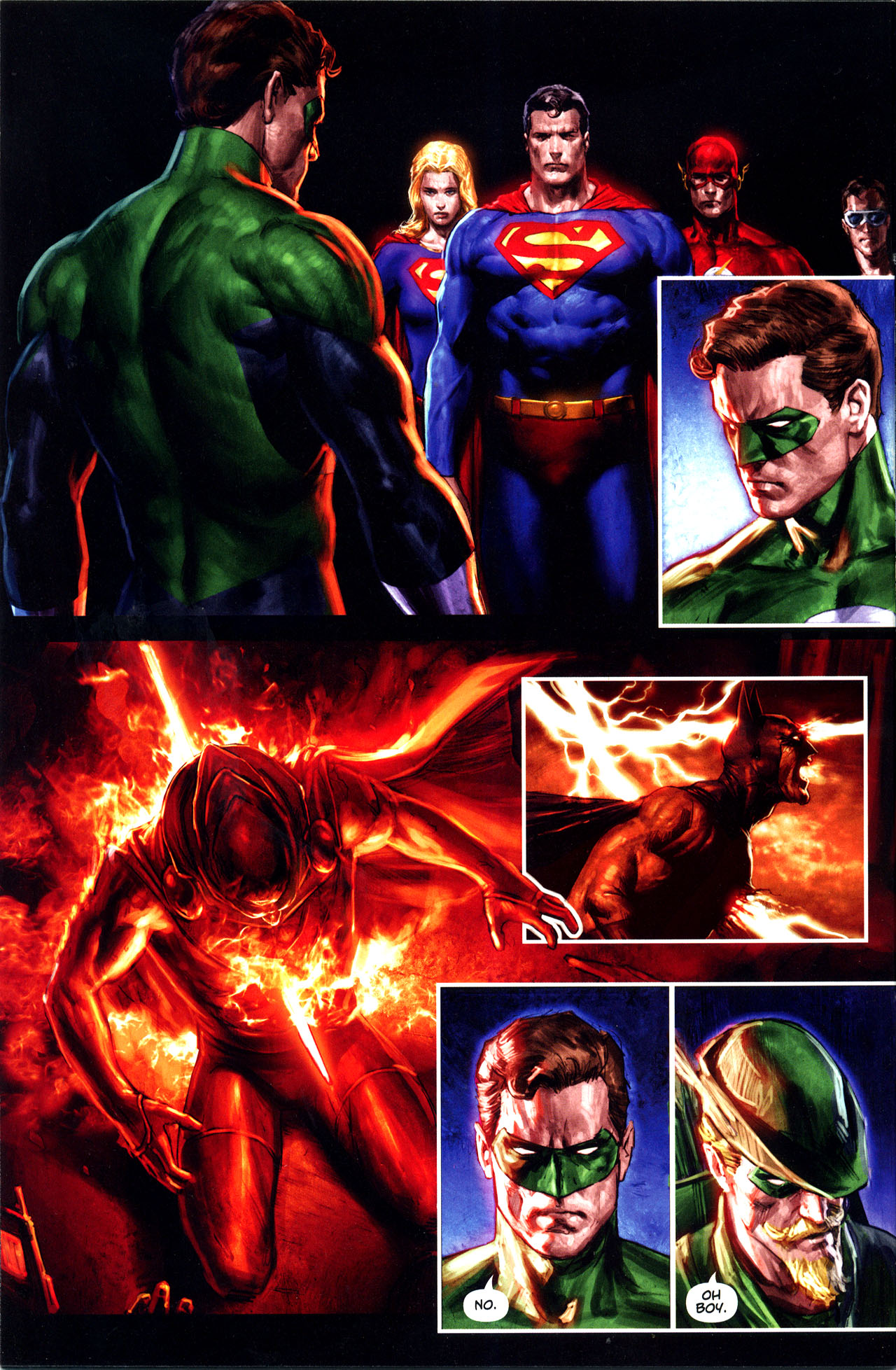 Read online Superman: World of New Krypton comic -  Issue #4 - 21