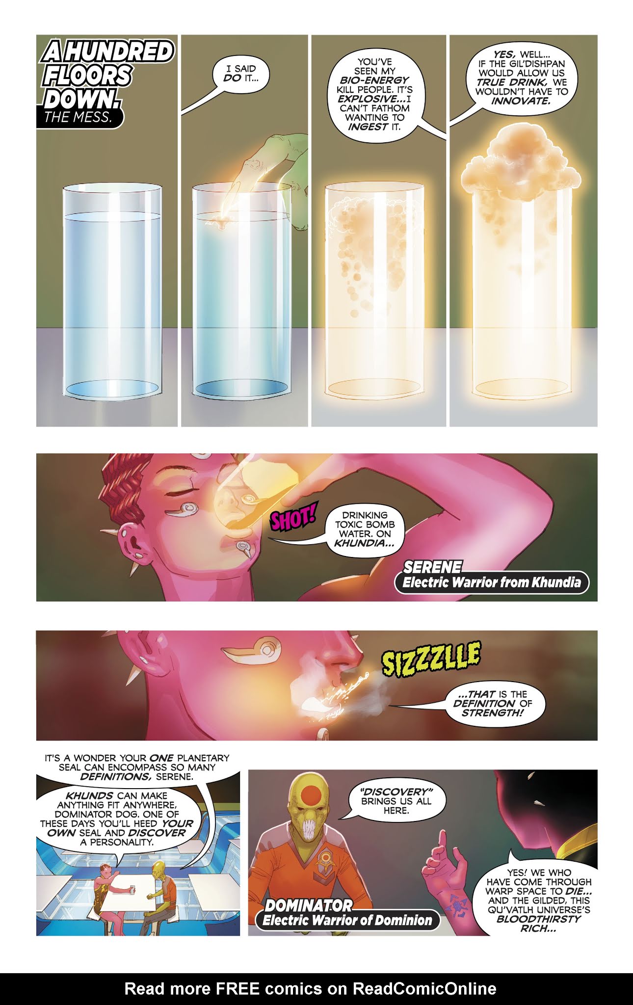 Read online Electric Warriors comic -  Issue #2 - 6