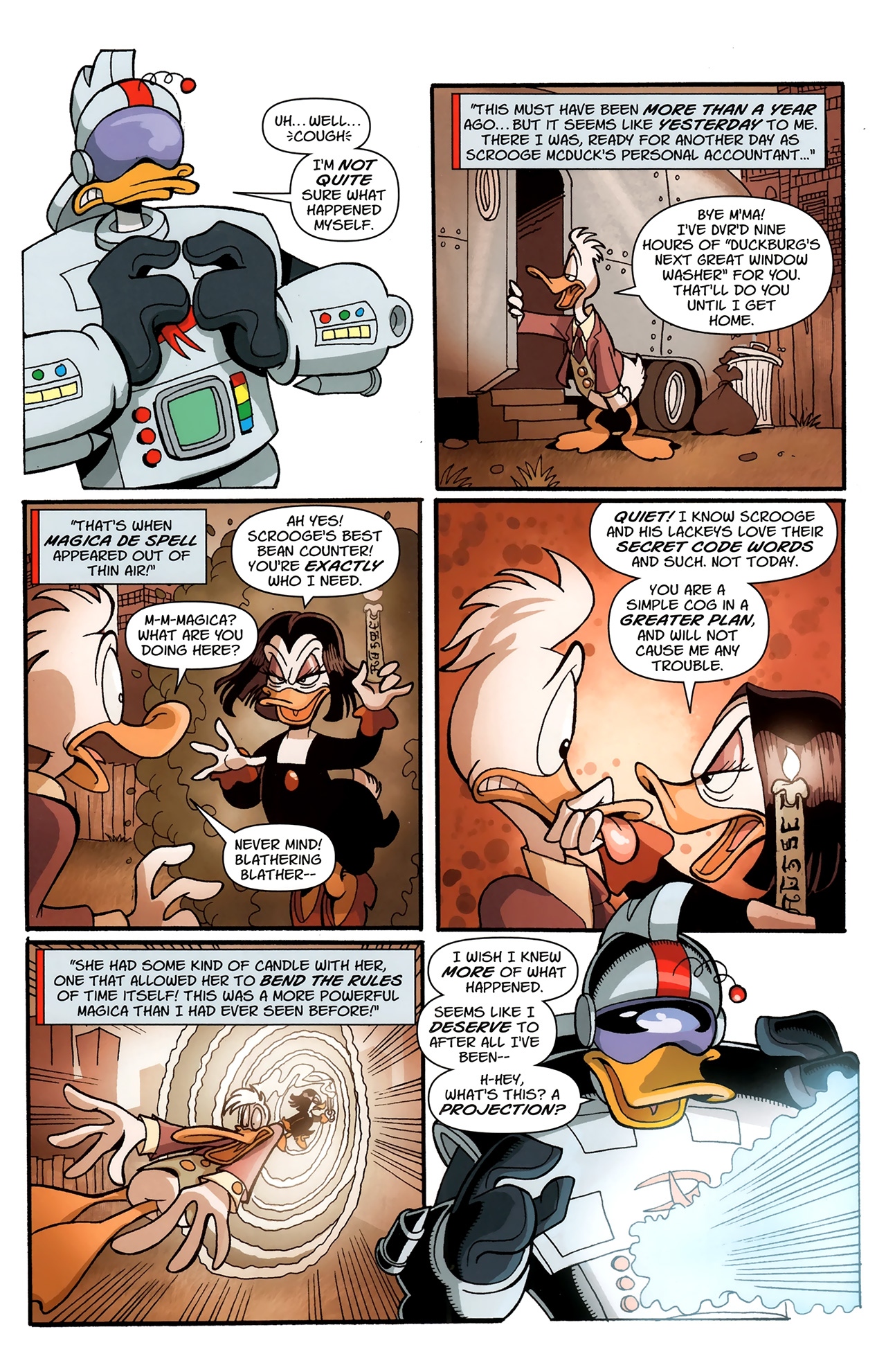 Read online DuckTales comic -  Issue #6 - 9