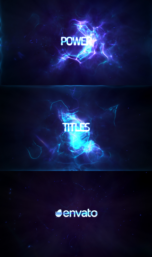Power Light Plasma Titles 4K 19439243 - Free After Effects Templates