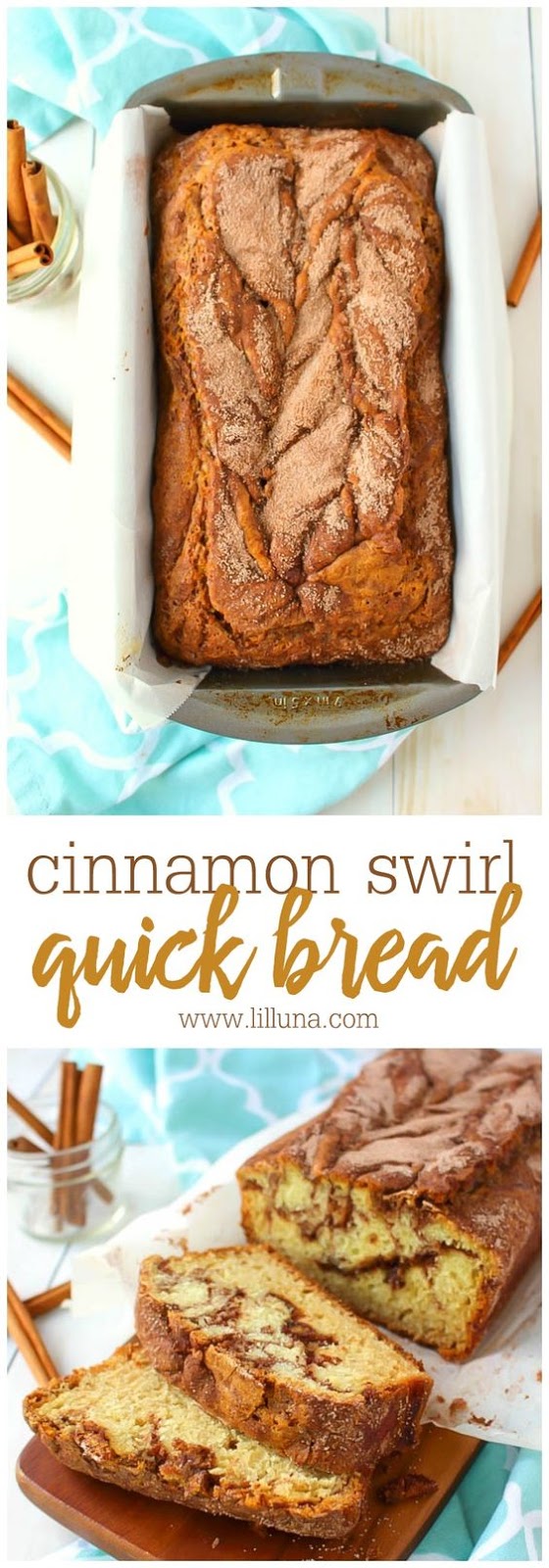 CINNAMON QUICK BREAD