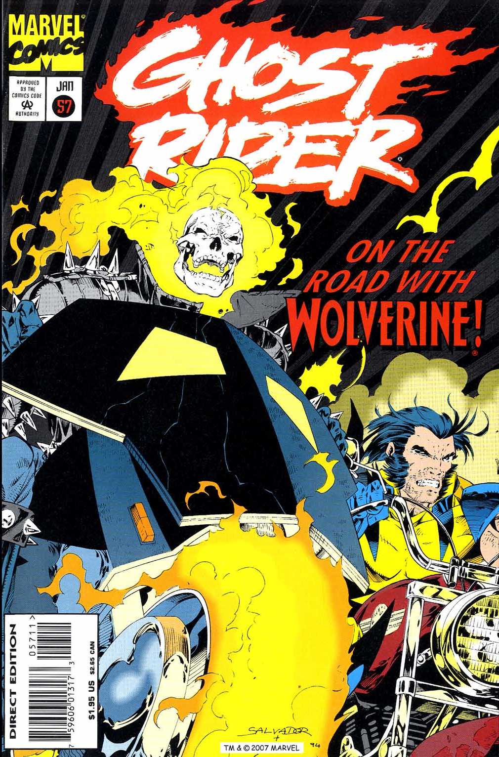 Read online Ghost Rider (1990) comic -  Issue #57 - 1