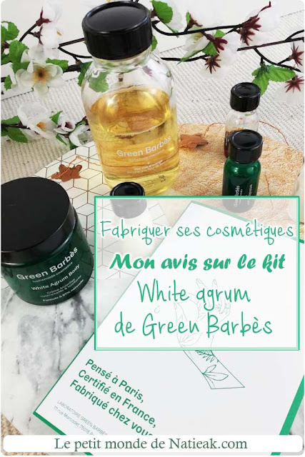 kit cosmétique  Green Barbès