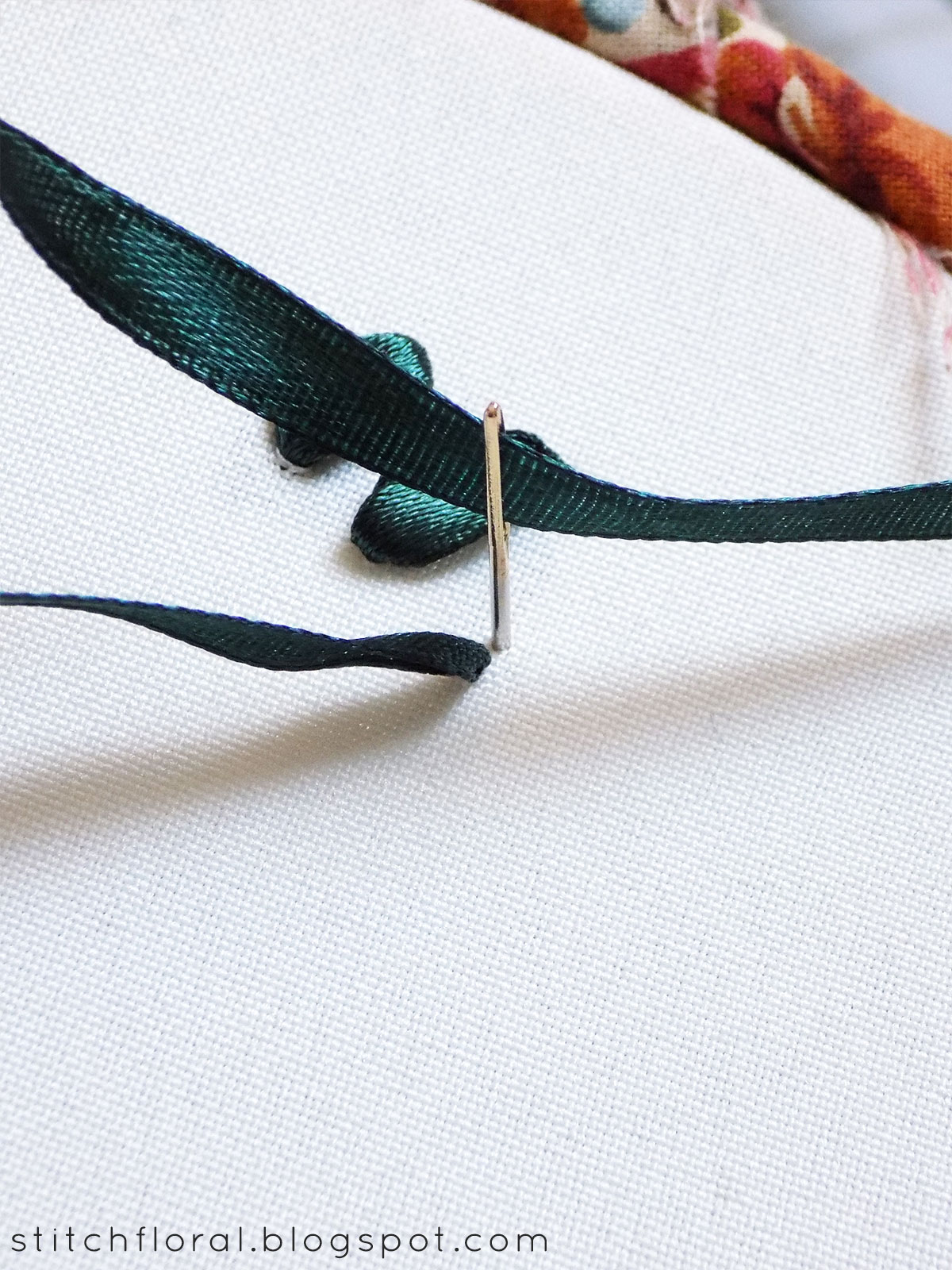 5 basic stitches for ribbon embroidery Stitch Floral