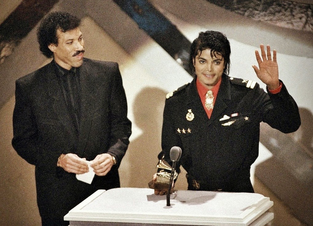 Cartas para Michael A premiação ''Grammy Awards'' em 1986