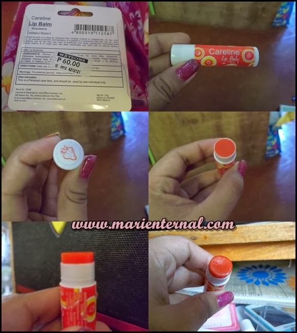 Marienternal Why I Love Careline Strawberry Lip Balm