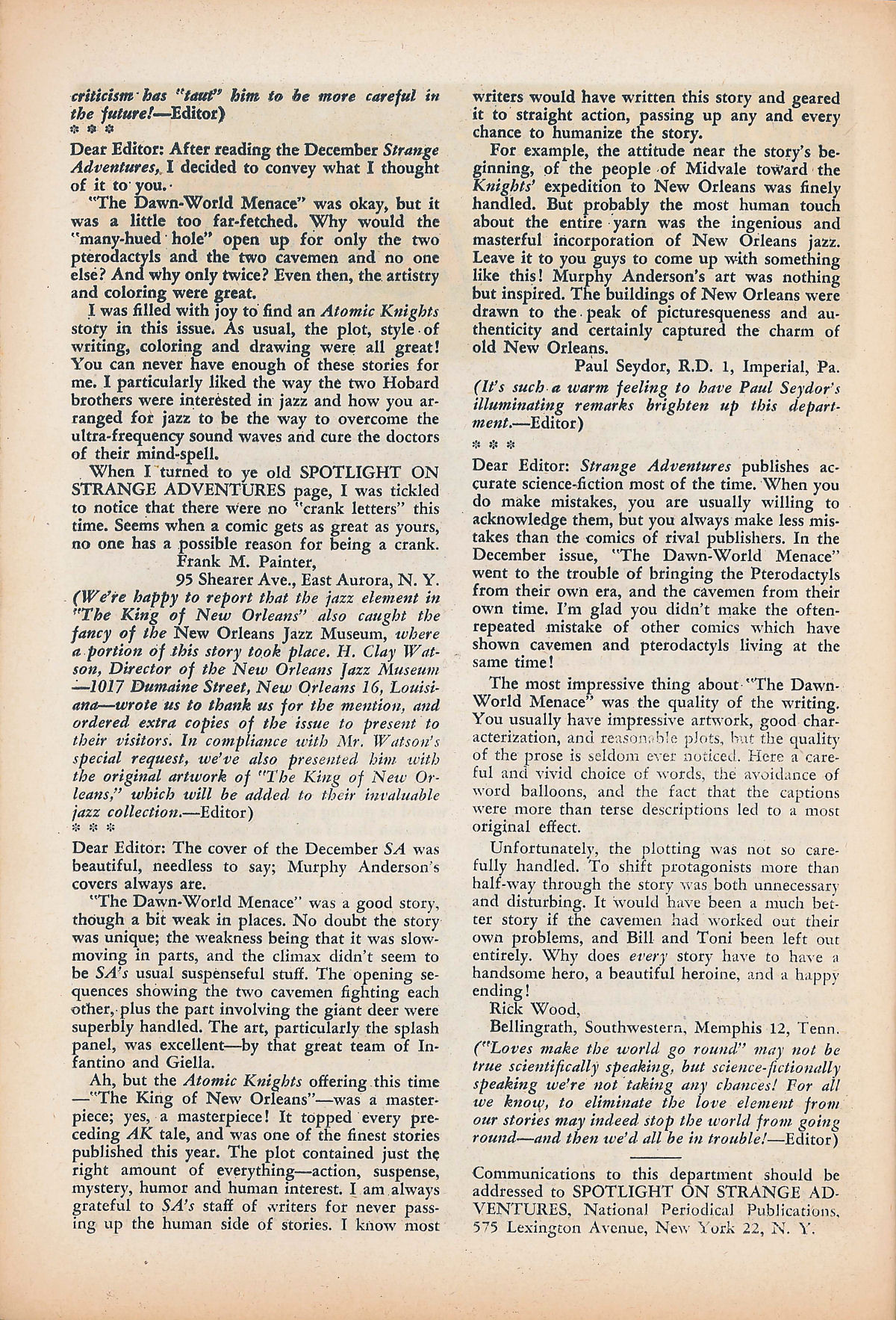 Read online Strange Adventures (1950) comic -  Issue #151 - 24