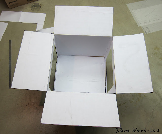 easy to make white box, light box photography