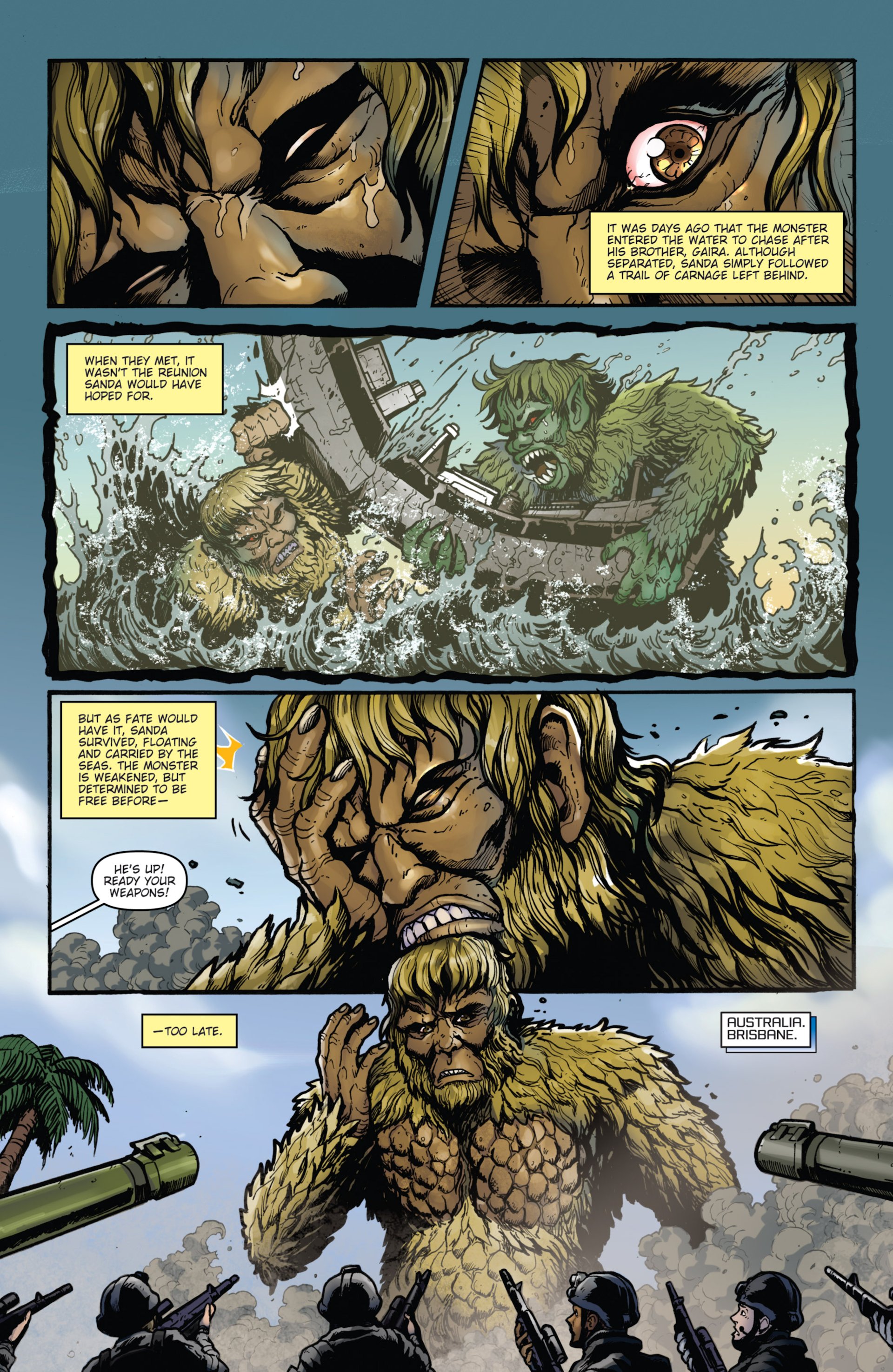 Read online Godzilla: Rulers of Earth comic -  Issue #10 - 10