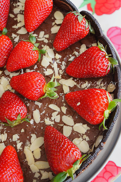 Oreo, Strawberry & Chocolate Tart