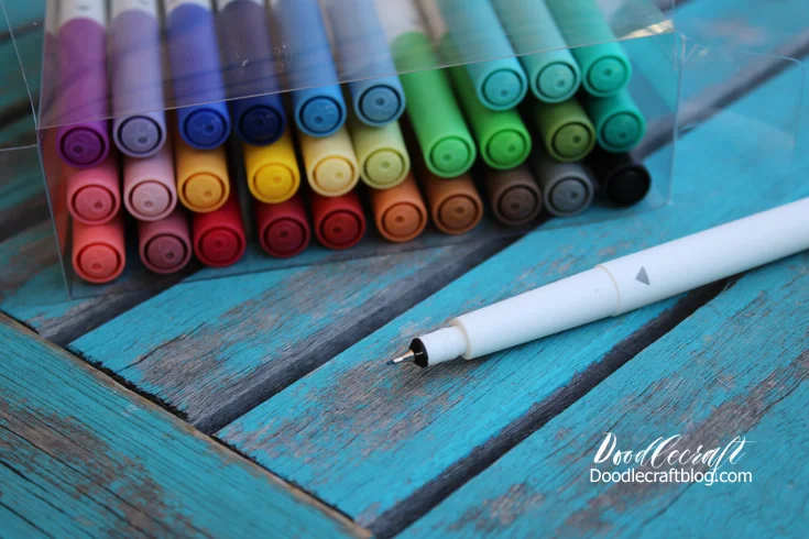REALIKE Metallic Pens for Cricut Maker 3/Maker/Explore 3/Air 2/Air,  Multicolor Marker Pens Set of 7 Pack Drawing Coloring Pens Compatible with  Cricut