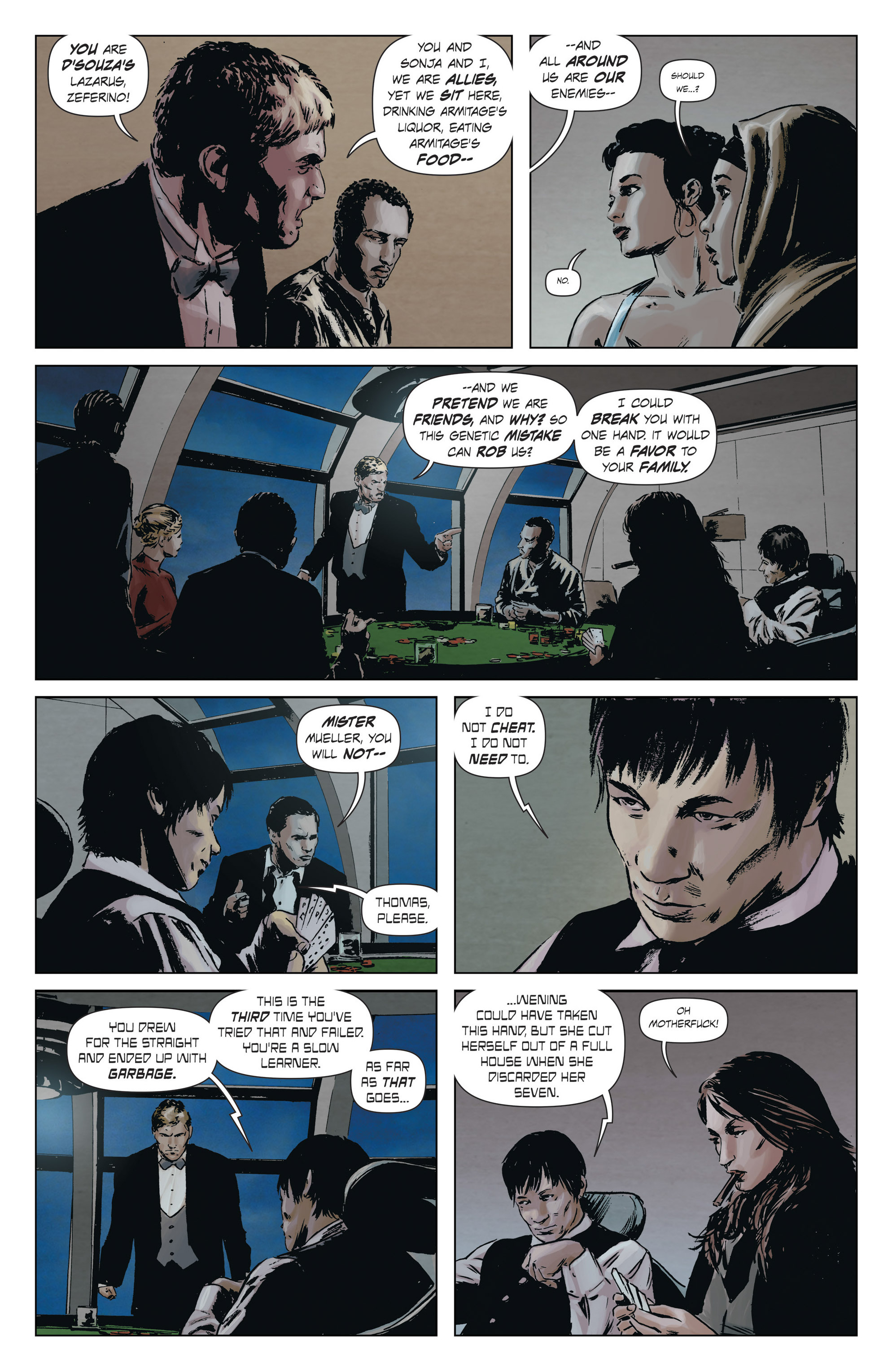 Read online Lazarus (2013) comic -  Issue # _TPB 3 - Conclave - 87
