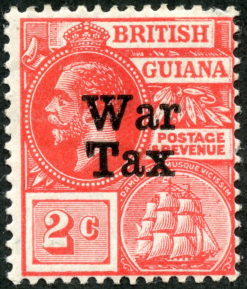 Big Blue 18401940 British Guiana Pt A a closer look