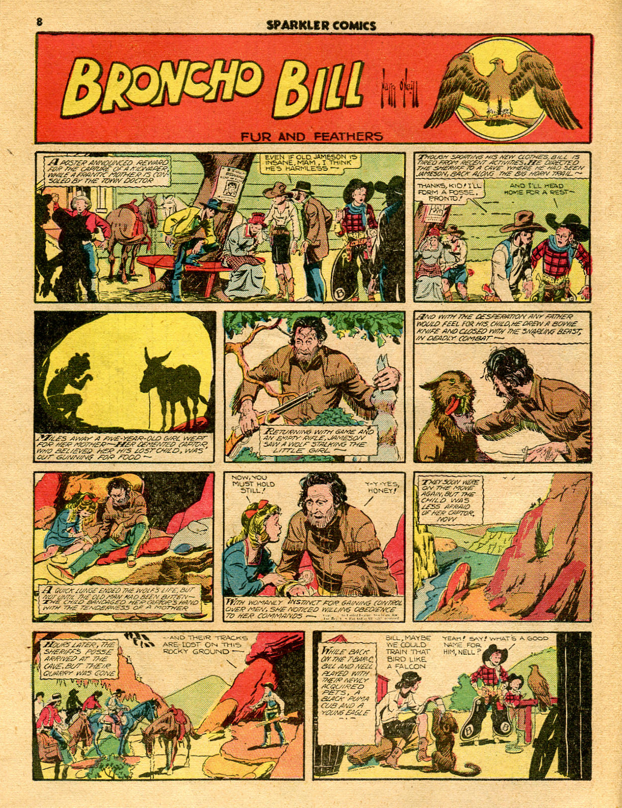 Read online Sparkler Comics comic -  Issue #24 - 10