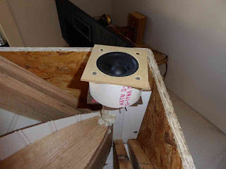 New Folded Midrange Horn - Flange-Driver-PVC Pipe Assembly New Folded Midrange Horn - Flange-Driver-PVC Pipe Assembly