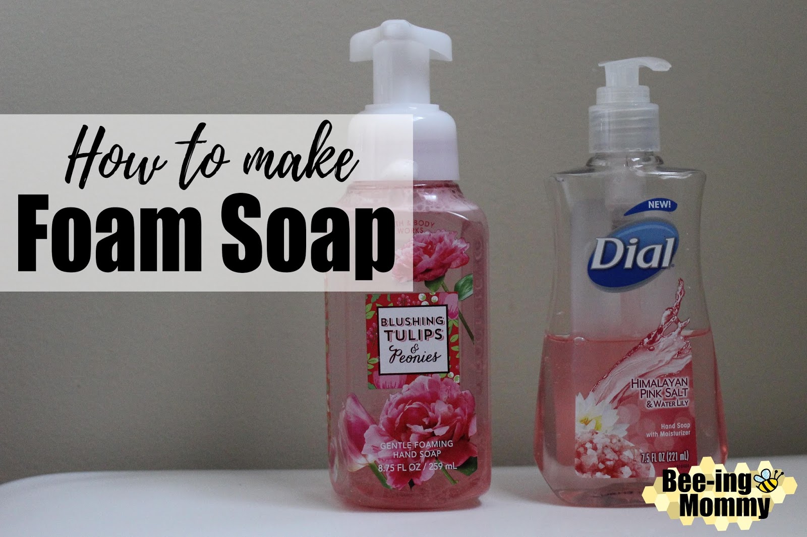 DIY Foam Hand Soap