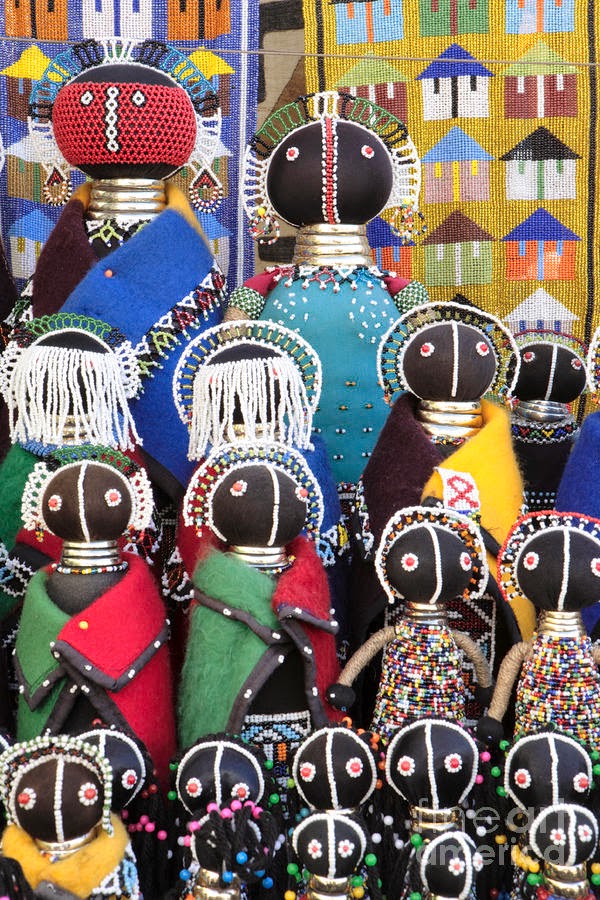 Well, It's Africa... Ndebele Dolls