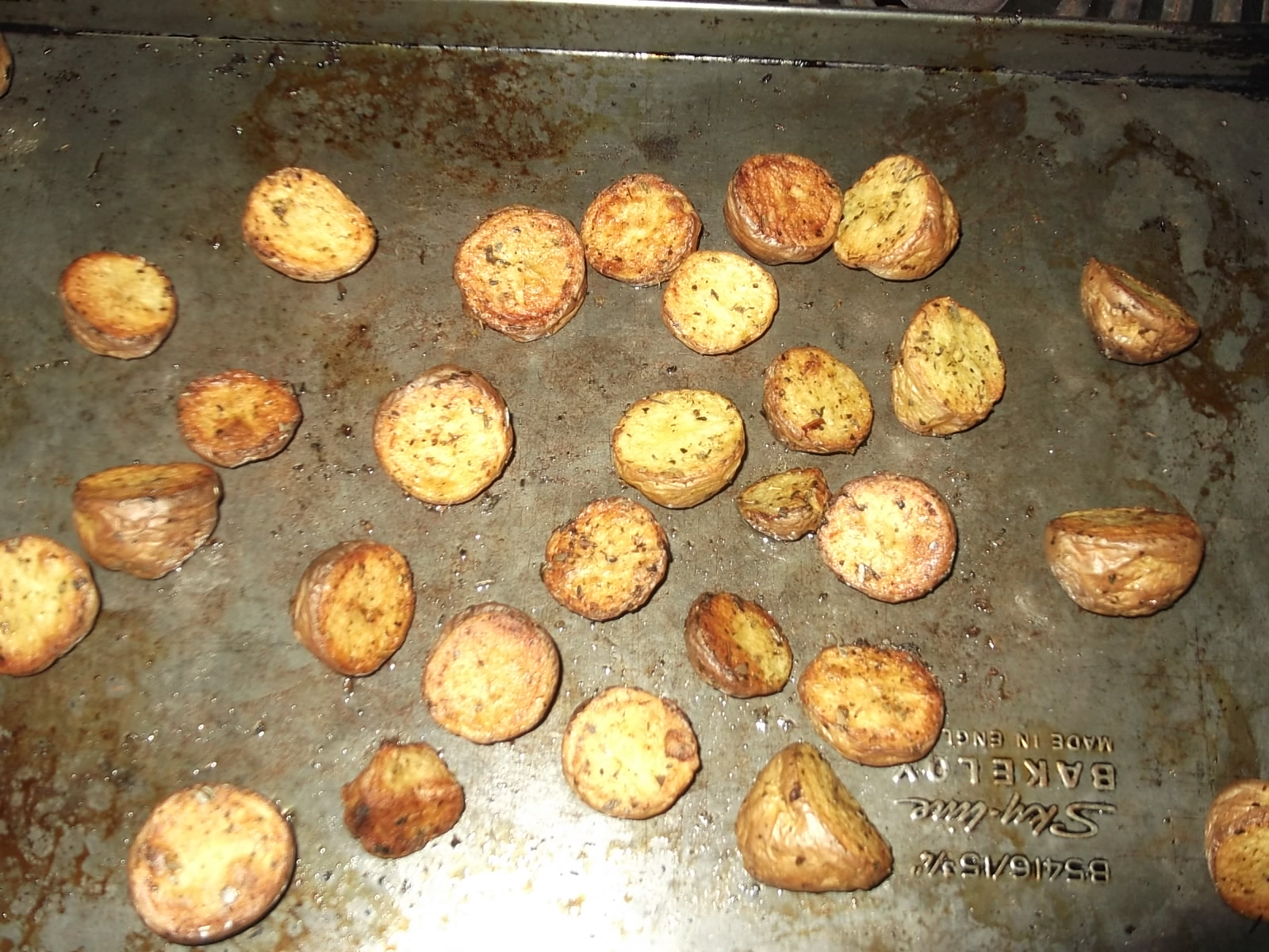 Everyday Frugal Advice and Tips Small Yellow Roasted Potatoes