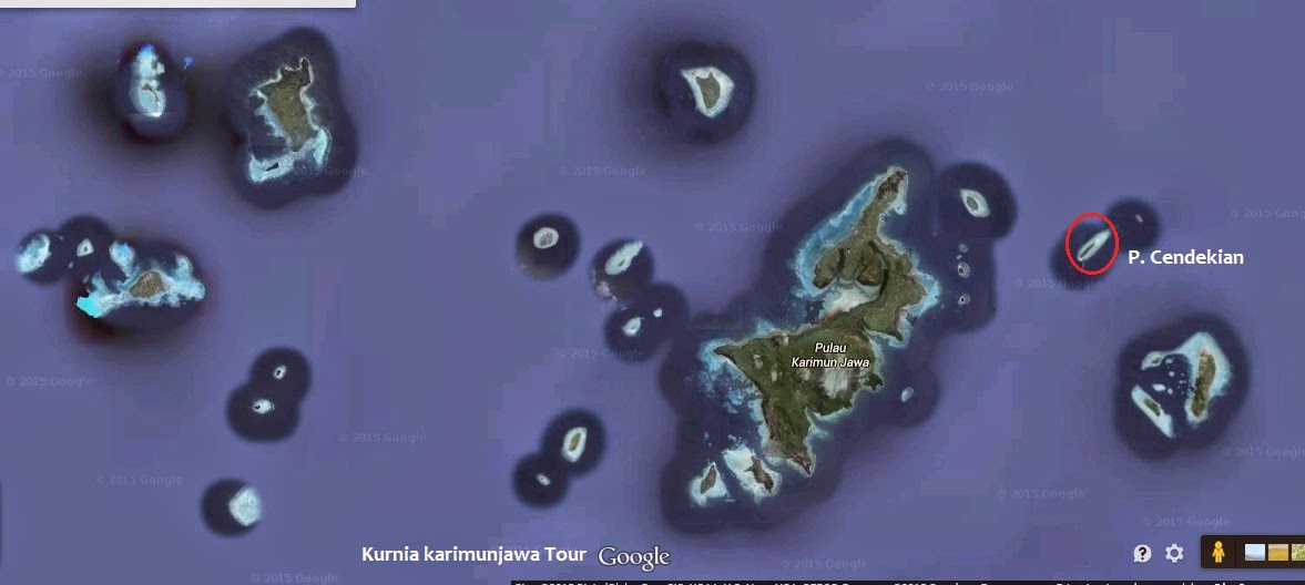 posisi pulau cendekian karimunjawa