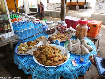 Indonesian breakfast, Gili Air, Indonesia