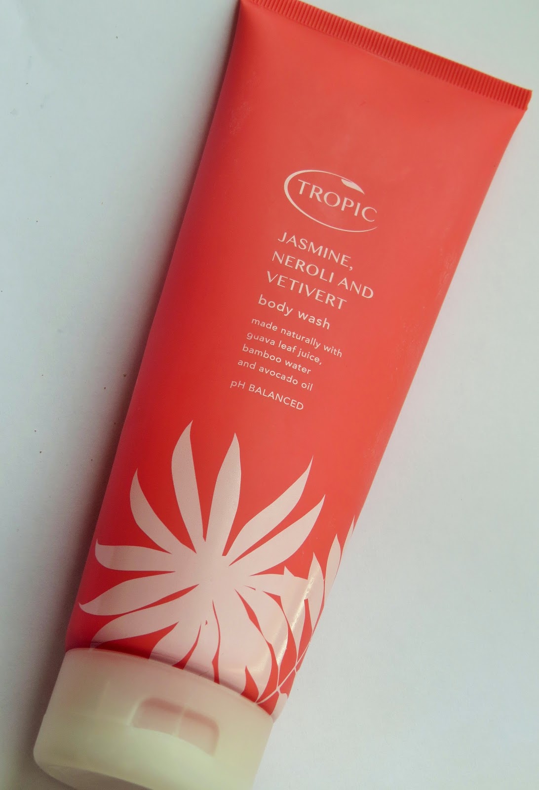 Beauty Balm Tropic Skincare Jasmine, Neroli & Vetivert Body Wash
