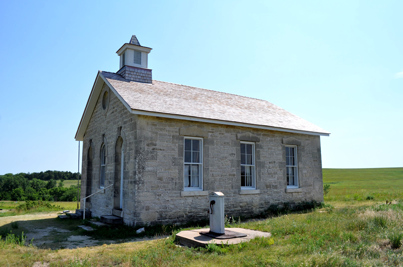 Kansas One Room Schools Lower Fox Creek Schoolhouse