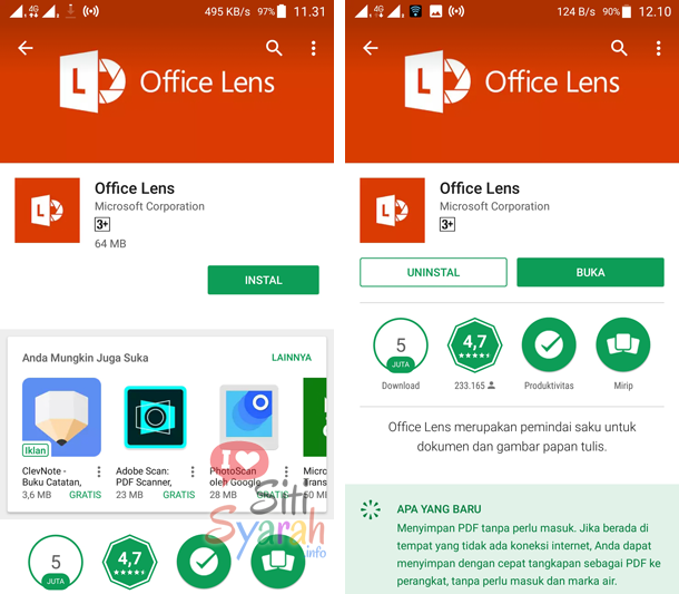 cara scan dokumen lewat hp android