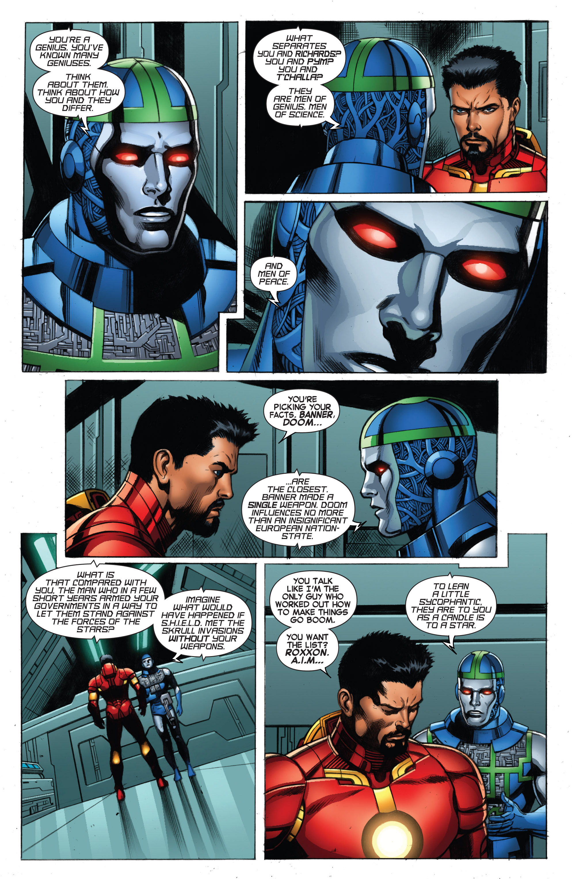 Read online Iron Man (2013) comic -  Issue #11 - 19